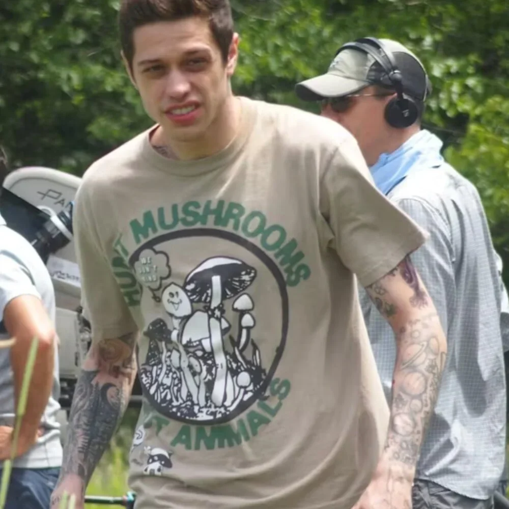 Rare "Hunt Mushrooms Not Animals" Online Ceramics T Shirt - Picture 3 of 8